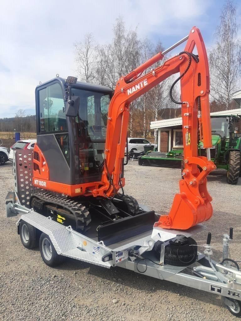 Nante NT 18 Minigrävare Demokörd Minigrävare < 7t