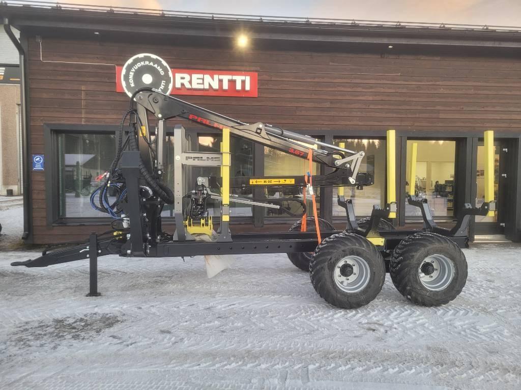 Palms 8D 3.67 2 Palkkirunko Sähköohjattu Metsäperävaunut