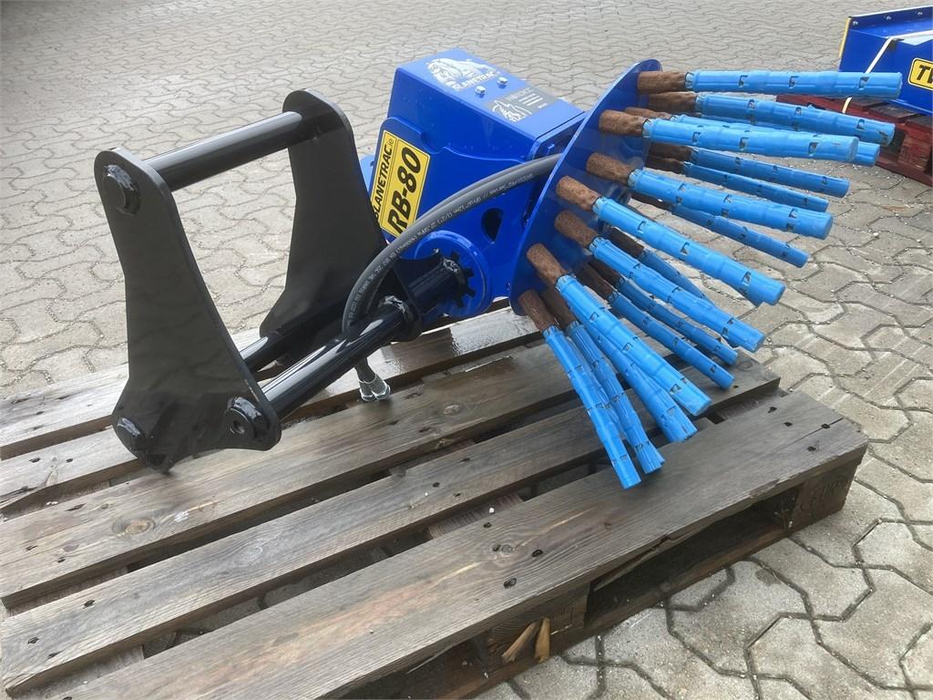 Slanetrac RB80 Ogräsborste Kompakttraktor-tillbehör