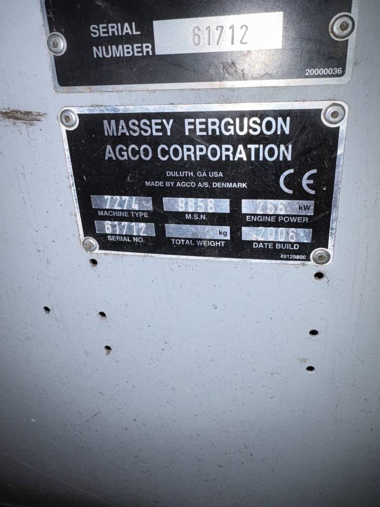 Massey Ferguson 7274 Combine harvesters