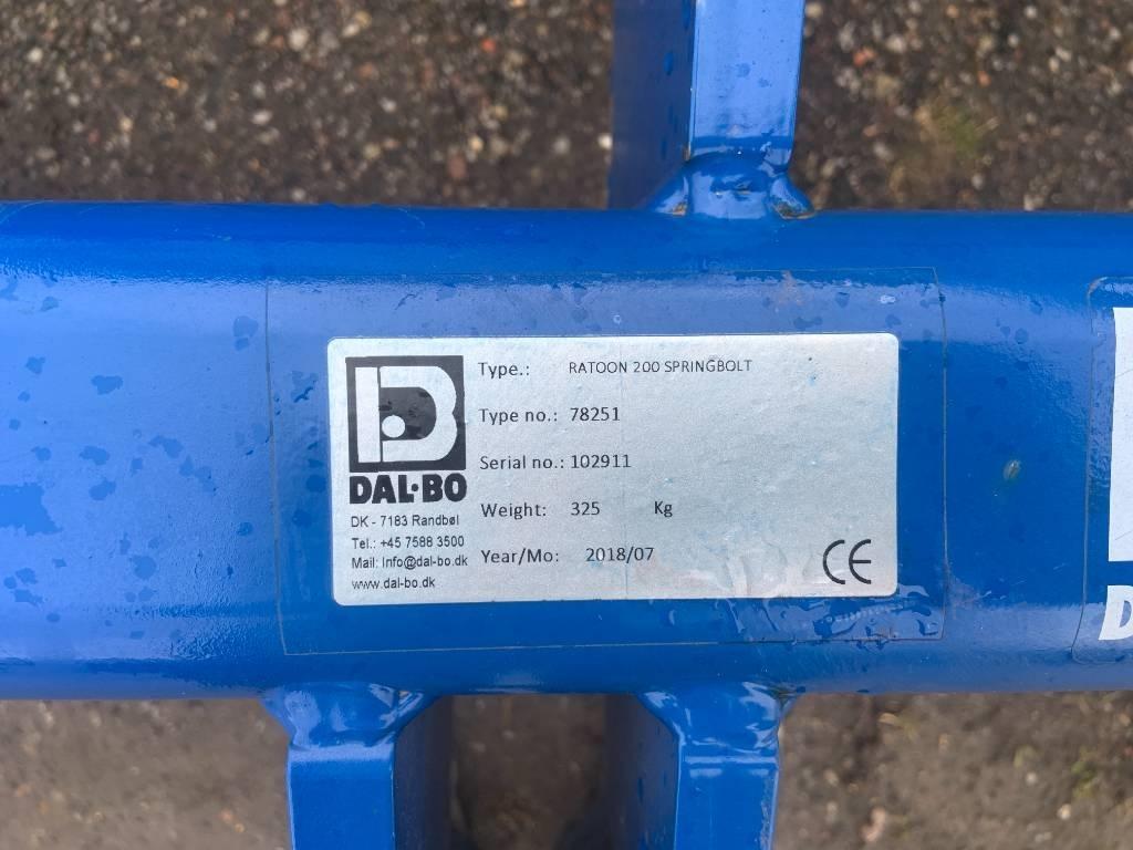 Dal-Bo Ratoon djupharv med packarvals Kultivatorer