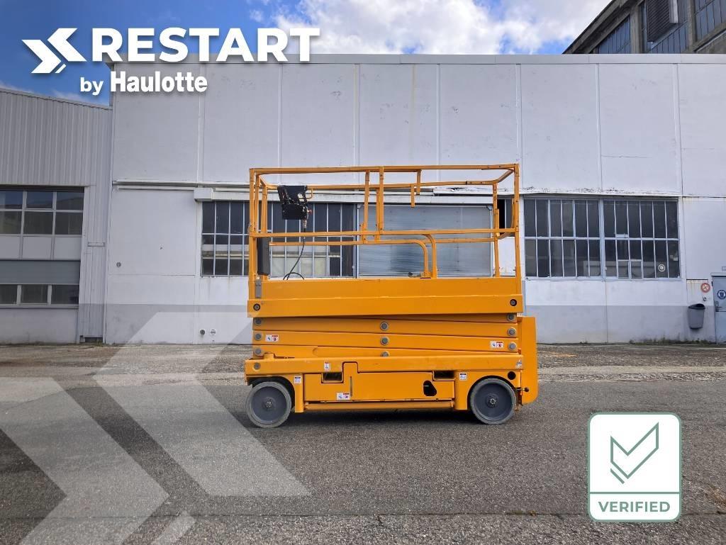 HAULOTTE COMPACT10 N - NEW BATTERIES 2 NEW WHEELS Plataformas tijera