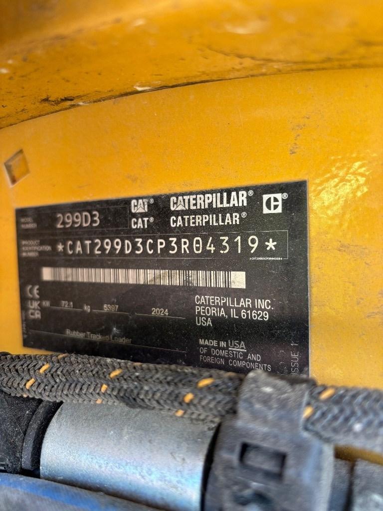 CAT 299 D3 XPG High Flow Crawler loaders