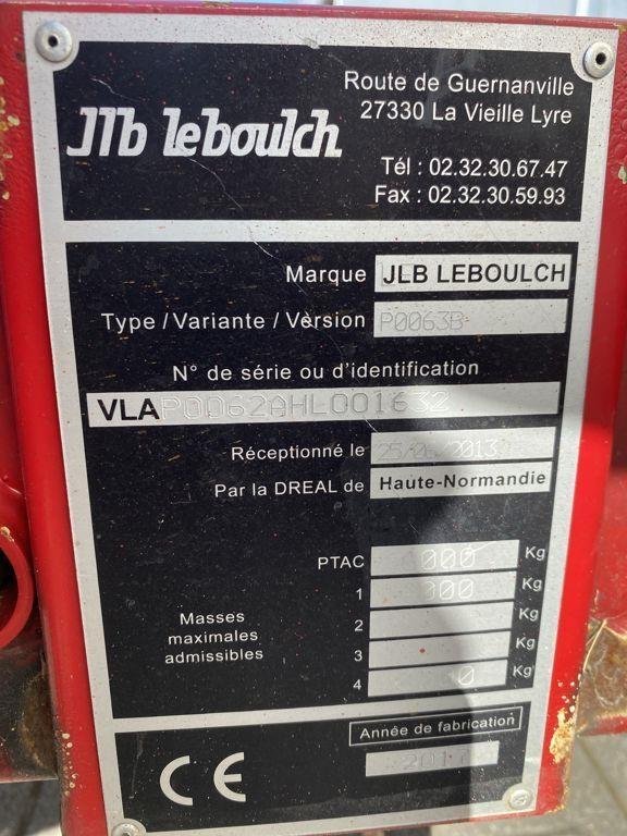 LeBoulch Oprijwagen Autotransportanhänger