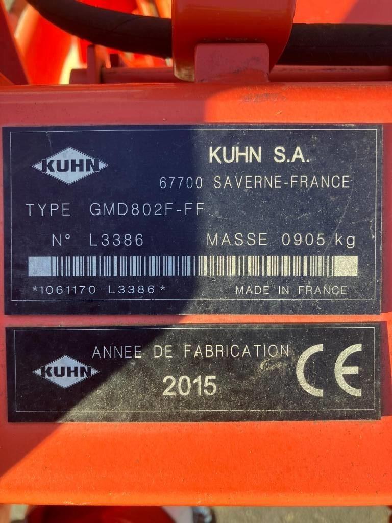 Kuhn GMD 802 F-FF Falciatrici