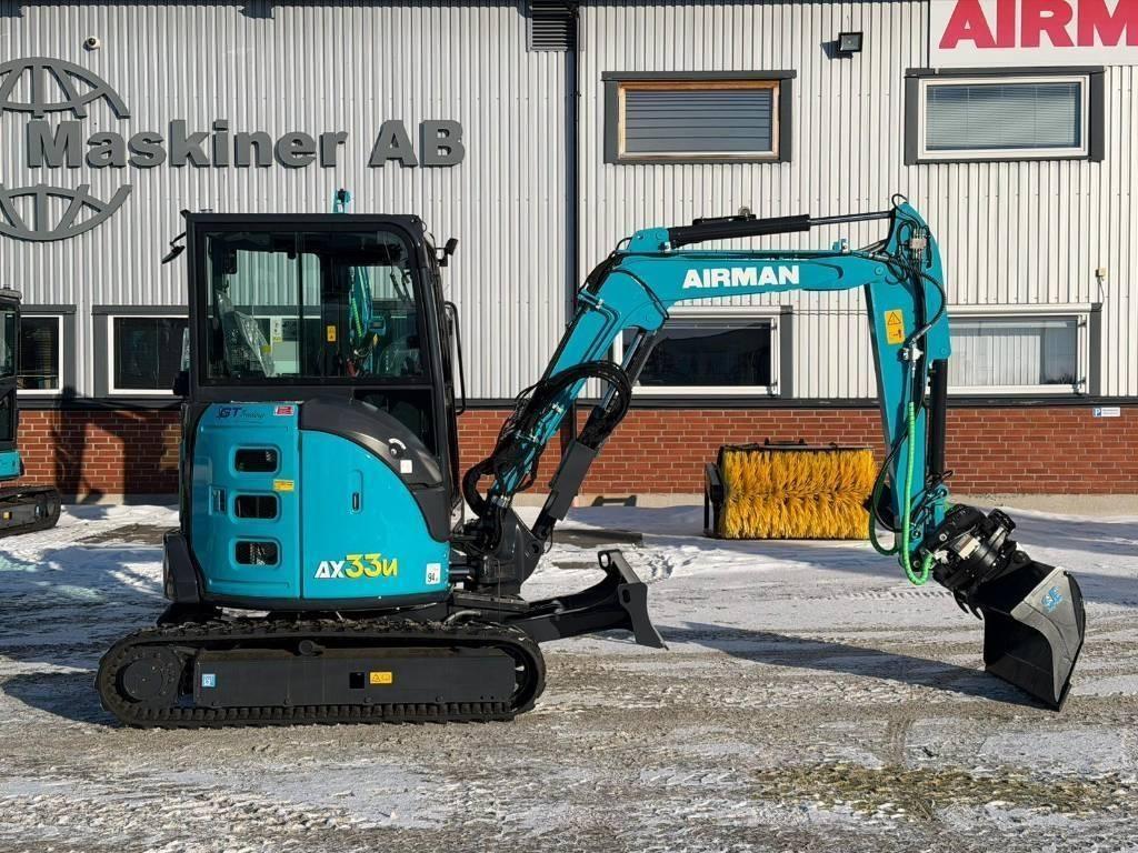 Airman AX 33 U Minigrävare < 7t