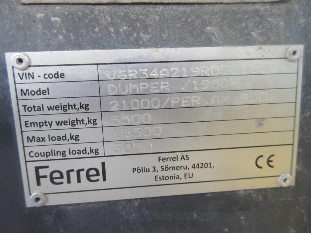 Ferrel 195 DH Rimorchi ribaltabili