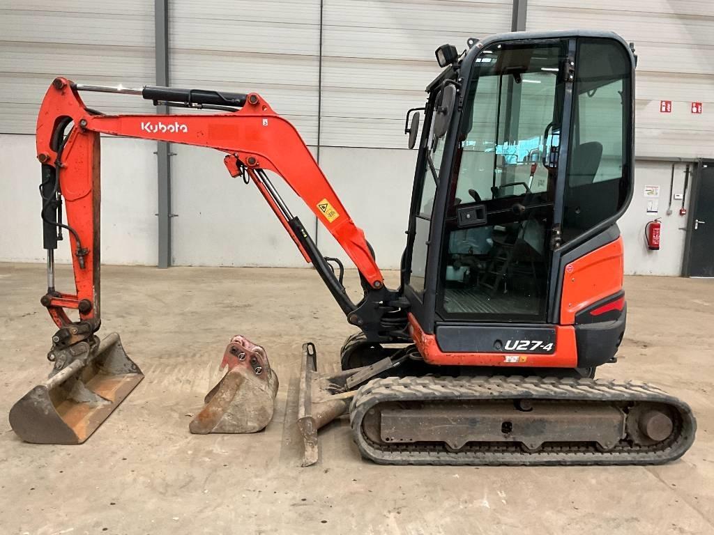 Kubota U 27-4 Miniescavatori