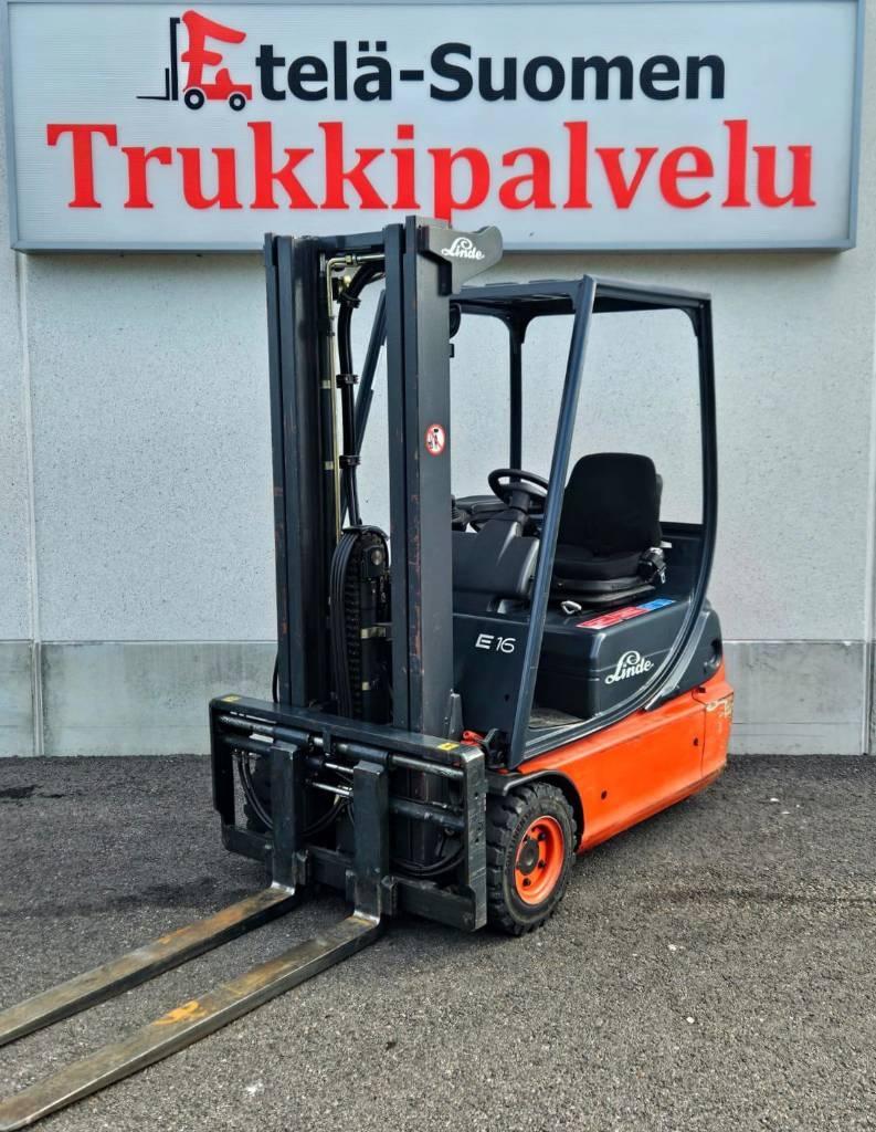 Linde E 16 C-02 (Vuokralla) Sähkötrukit