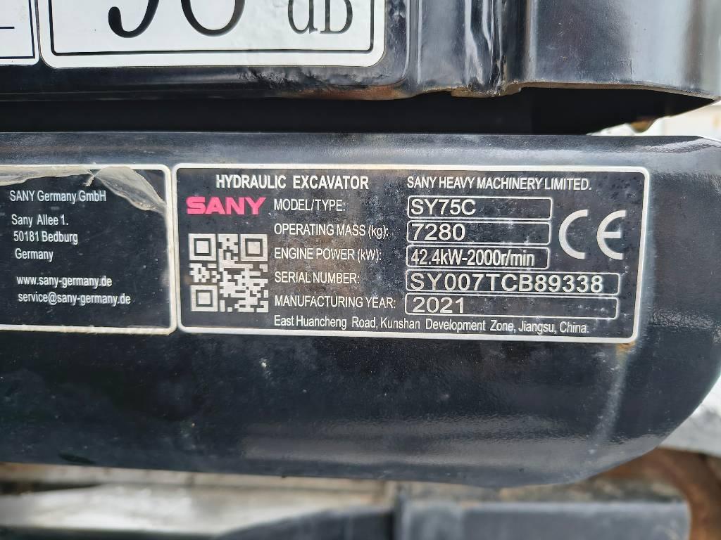 Sany SY 75 C Telakaivukoneet