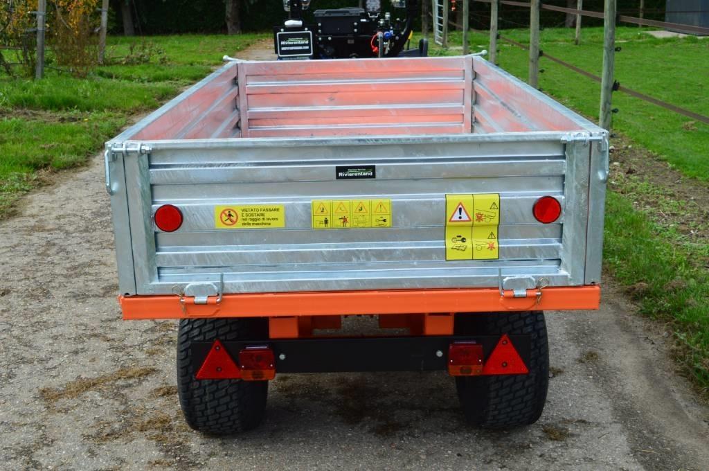 Panther T2.5/4 Kipper, voor mini/compacttractoren Tipper trailers