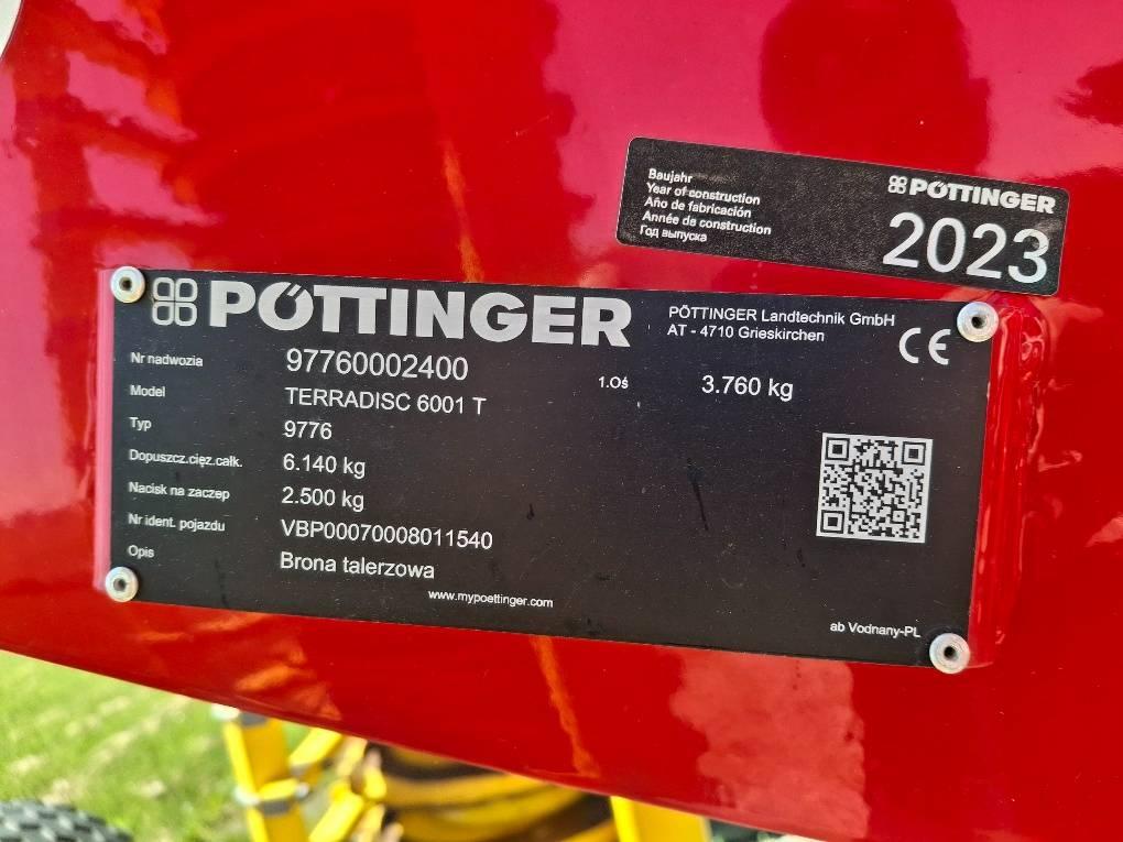 Pottinger TERRADISC 6001 T Erpici a dischi