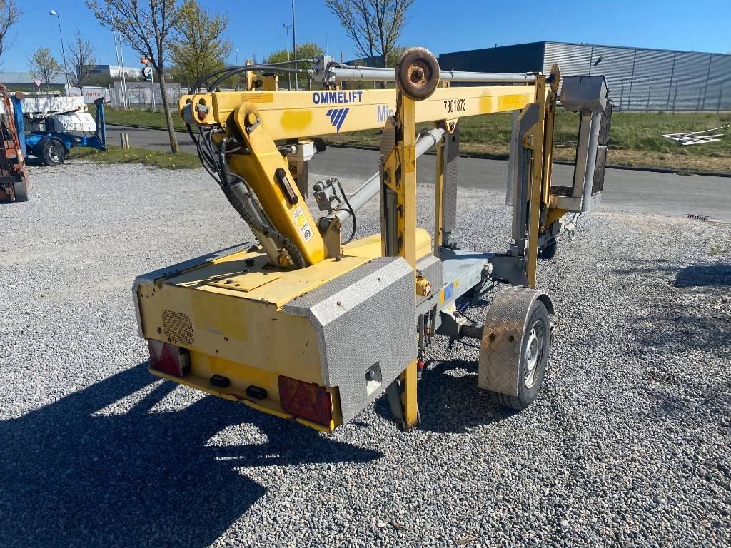 Omme Mini 12 EBZ Trailermonterede lifte