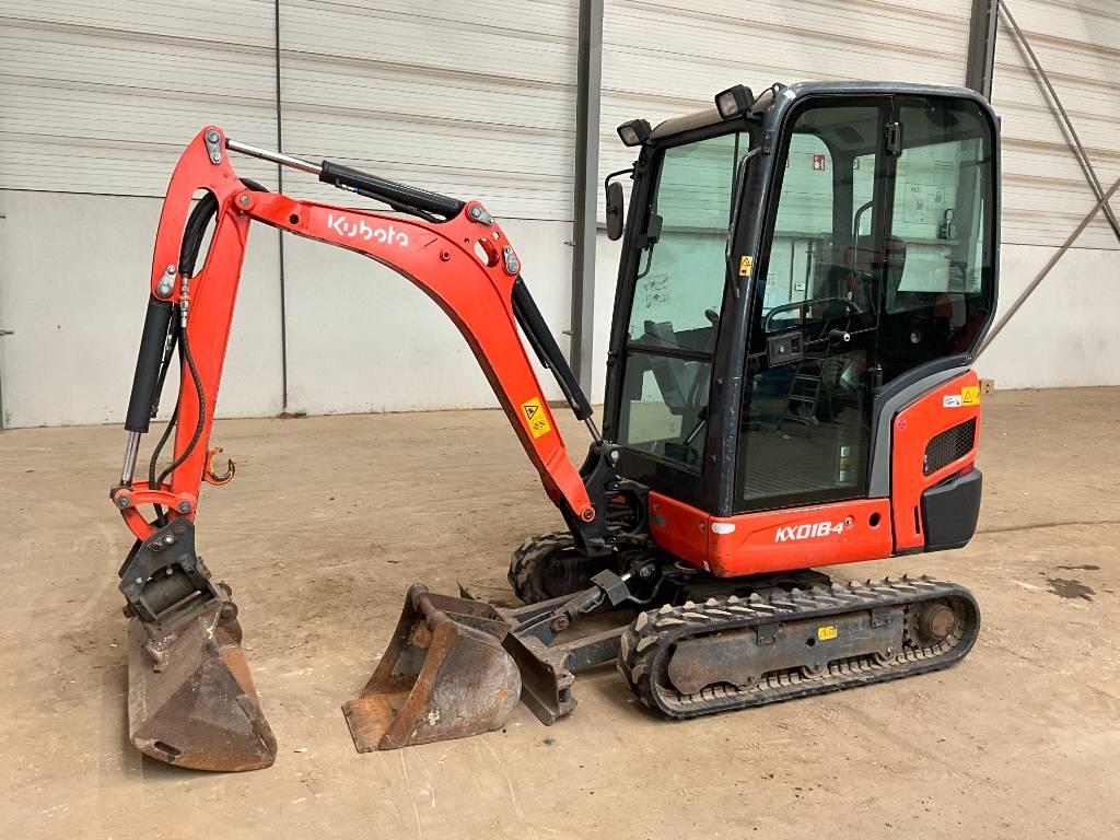 Kubota KX 018-4 powertilt Minibagger < 7t