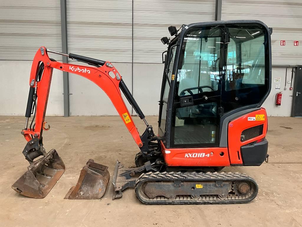 Kubota KX 018-4 powertilt Minibagger < 7t