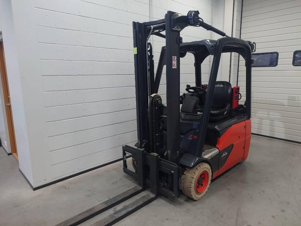 Linde E16/386-02 Elektriniai šakiniai krautuvai
