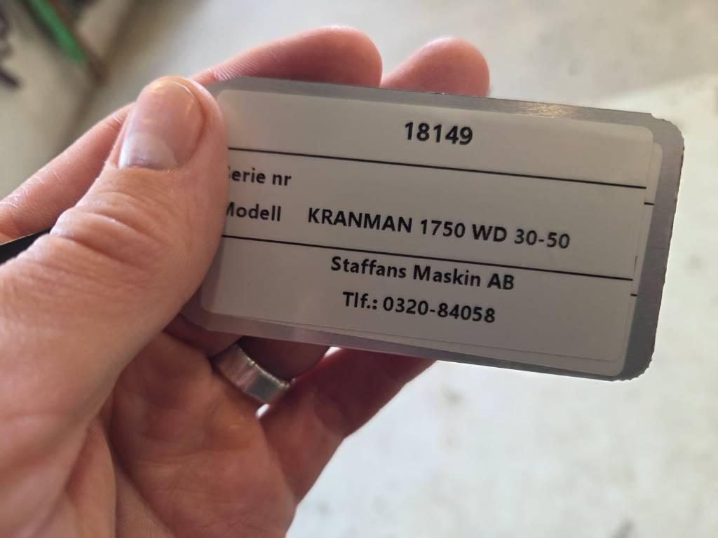 Kranman T 1750 Skogsvagnar