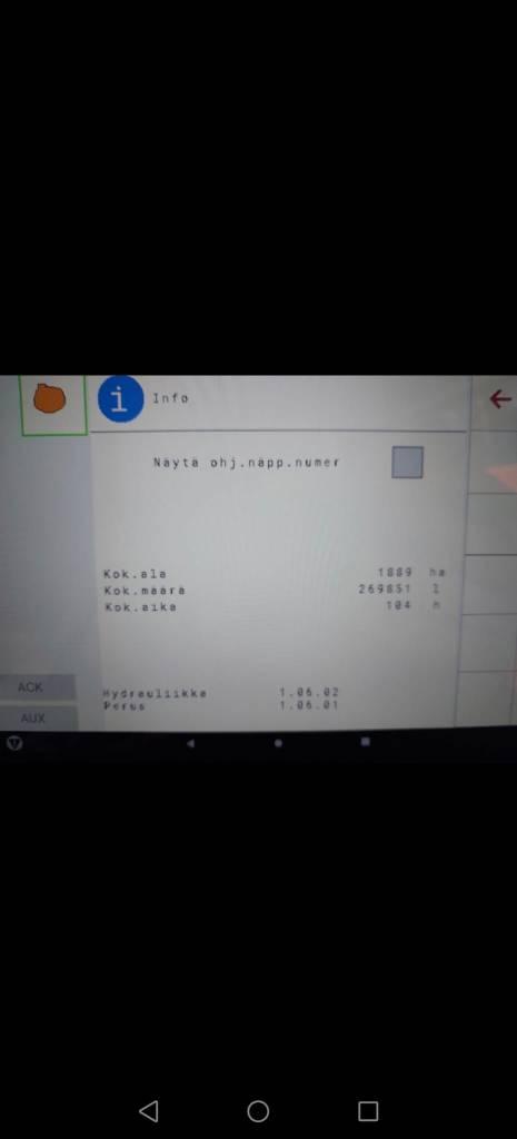 Amazone UF 1801 Irroratori montati