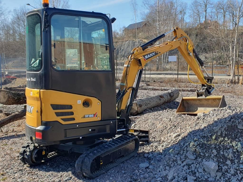 Sany SY 18 C Minigrävare < 7t