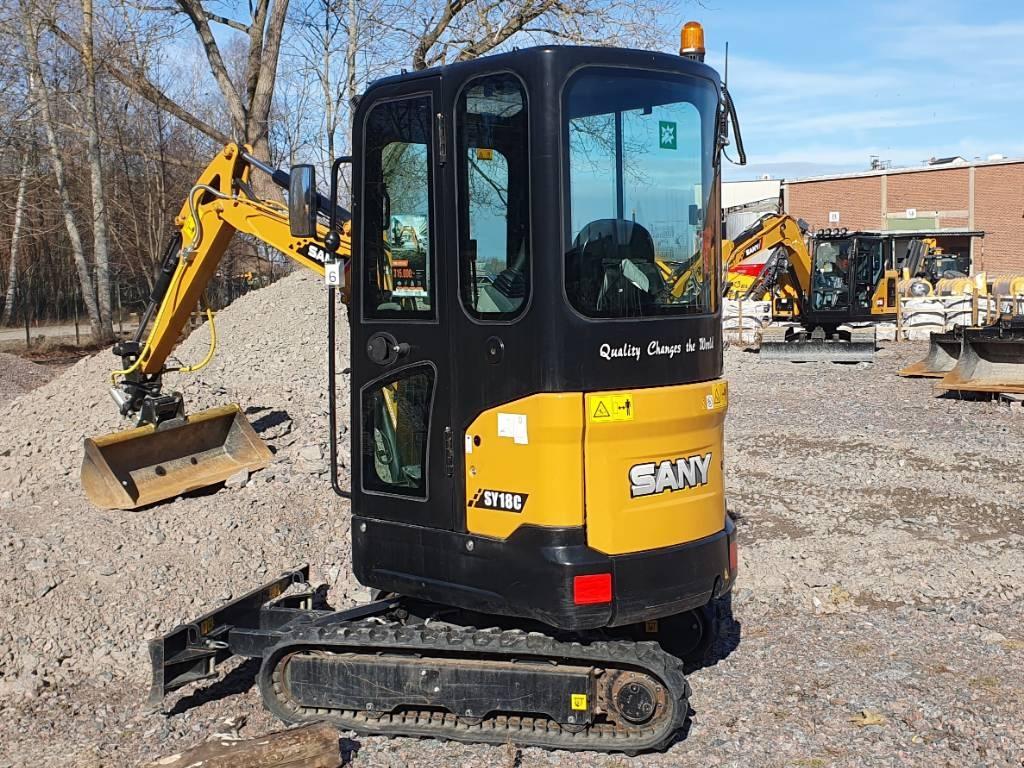 Sany SY 18 C Minigrävare < 7t
