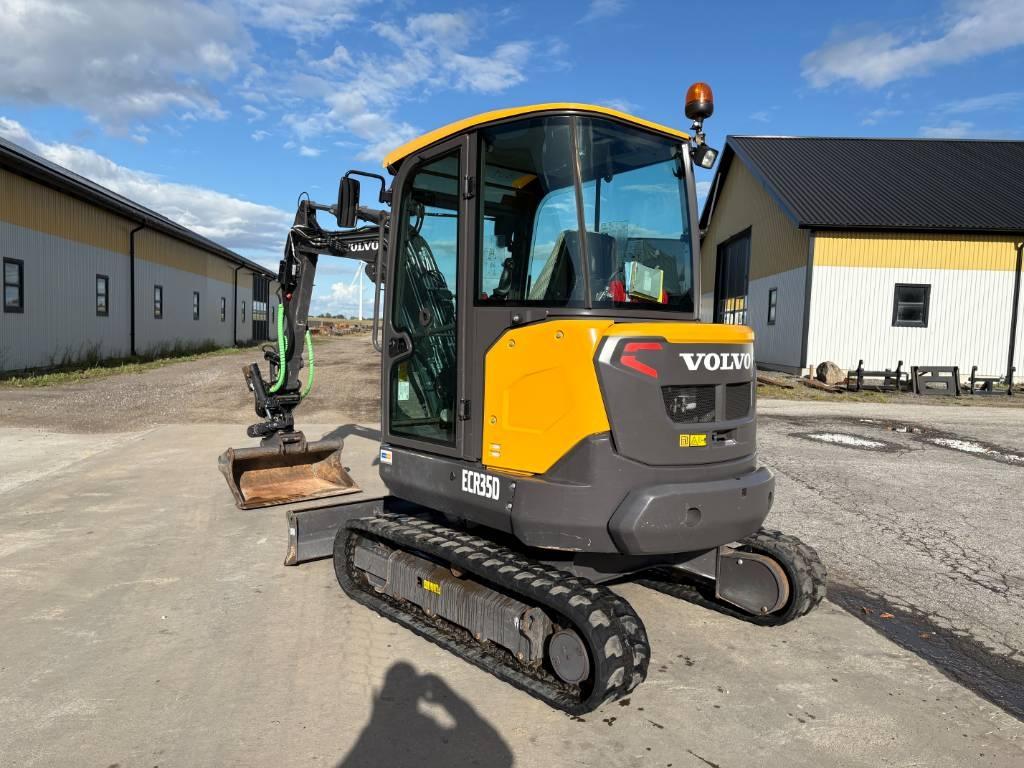 Volvo ECR35D minigrävare, sv-såld, rototilt, c-smörj Minigrävare < 7t