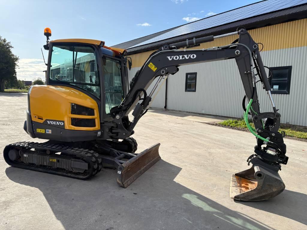 Volvo ECR35D minigrävare, sv-såld, rototilt, c-smörj Minigrävare < 7t