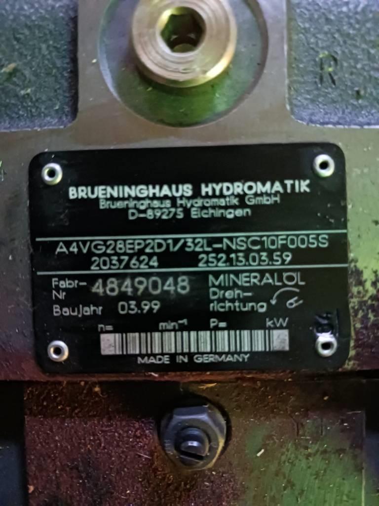 Brueninghaus Hydromatik pumppuja/pumps Componenti idrauliche