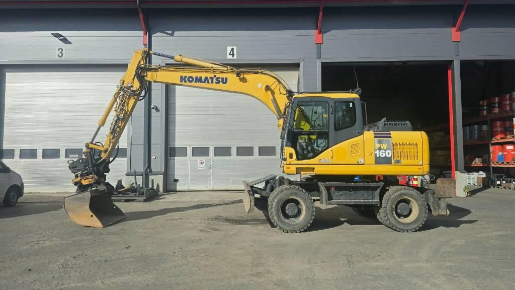 Komatsu PW 160-7 Pyöräkaivukoneet