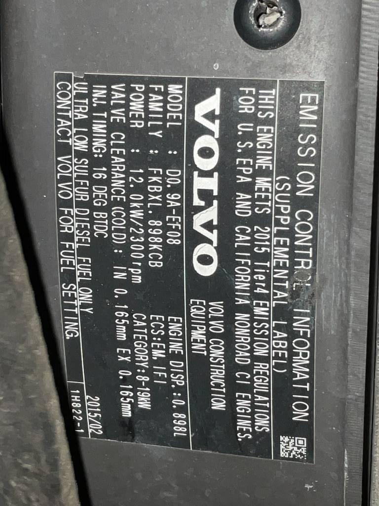 Volvo EC 15 D Miniescavatori