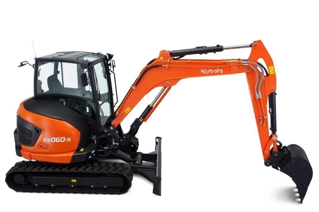Kubota KX060-5 Minigravemaskiner