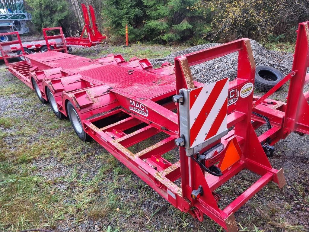MAC Skogsmaskin kärra 24ton Maskintransporter