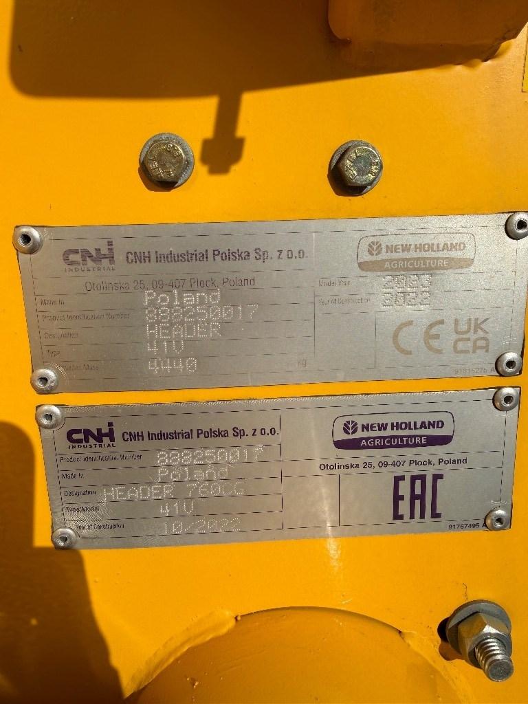 New Holland 41FT VF 760CG Skärbord