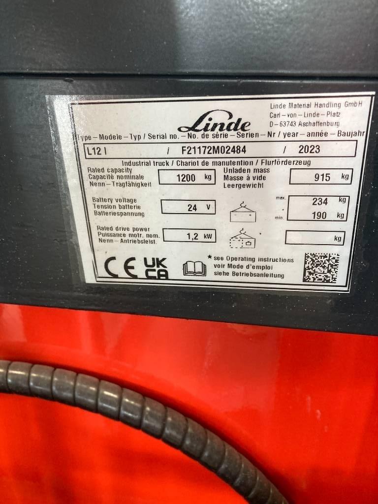 Linde L12i/1172 Järelkäidavad virnastajad