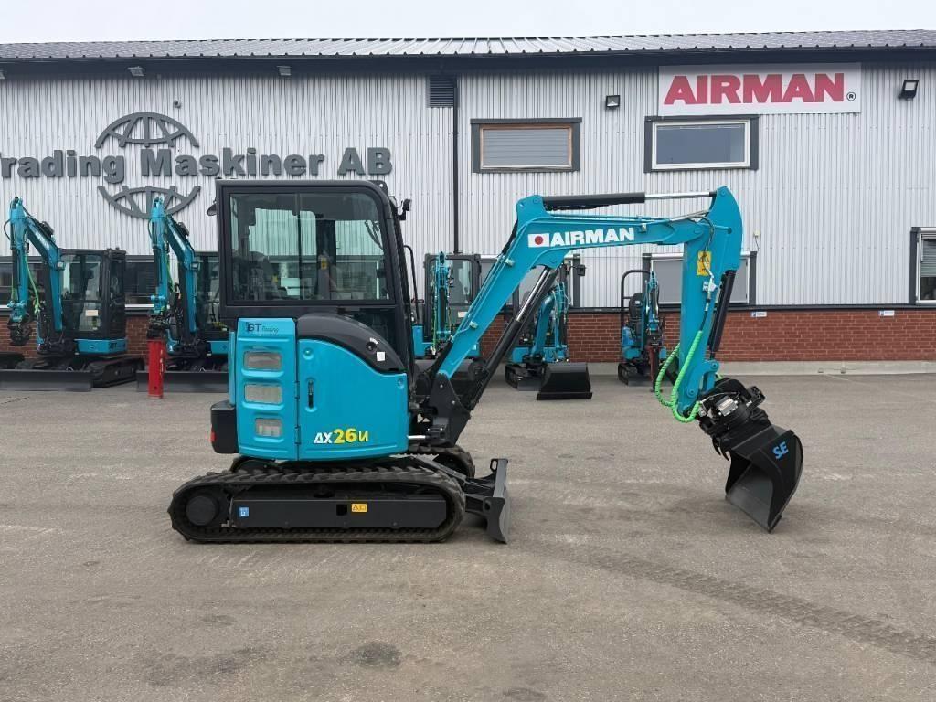 Airman AX 26 U-7 Minigrävare < 7t