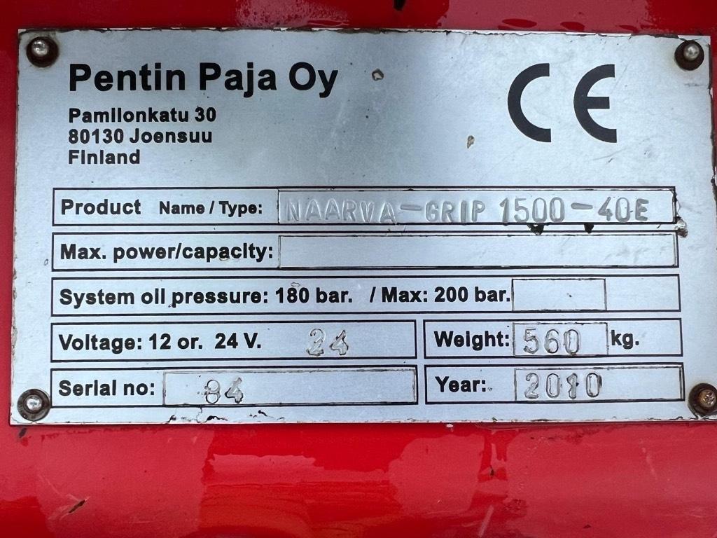 Naarva E32 keräävä koura hydr. Jatkopuomilla NTP10 Schneidwerke