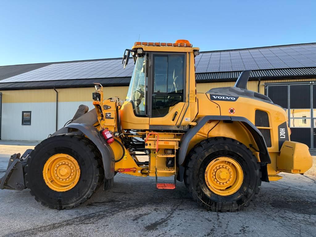 Volvo L70H lastmaskin, svensksåld, skevfäste Hjullastare