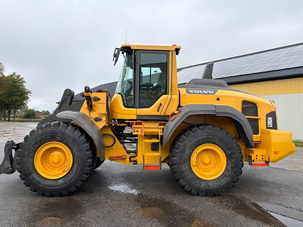 Volvo L110H lastmaskin, spakstyrning, 4 spak, våg Hjullastare