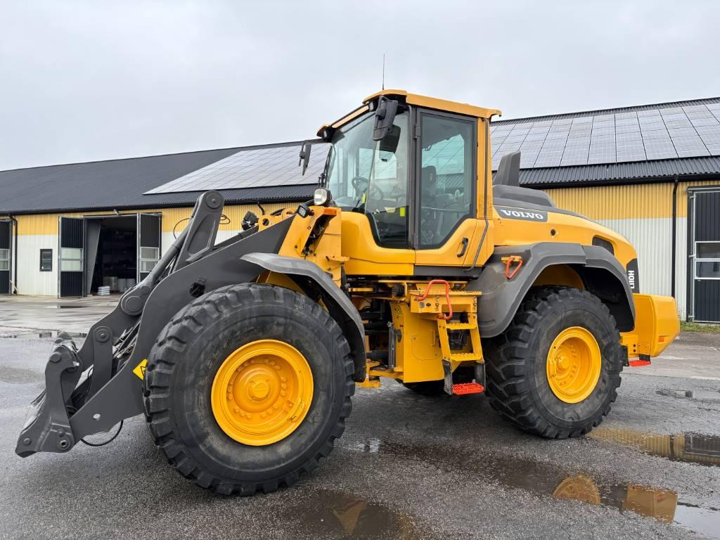 Volvo L110H lastmaskin, spakstyrning, 4 spak, våg Hjullastare