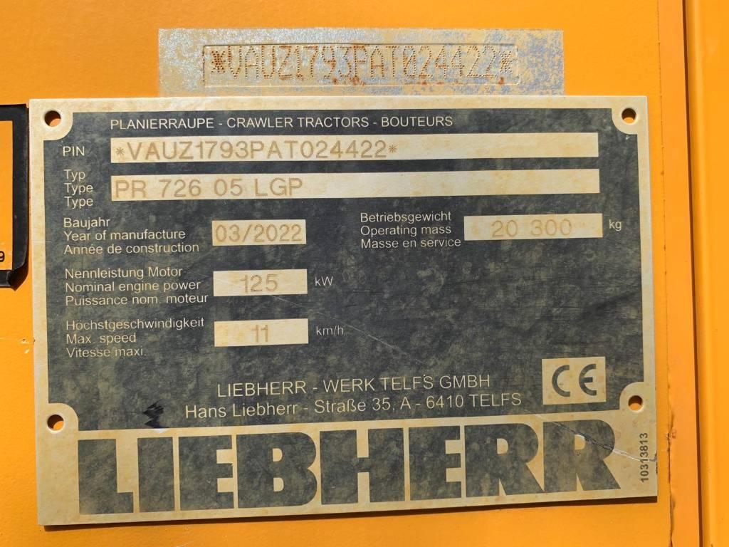 Liebherr PR 726 05 LGP Crawler dozers