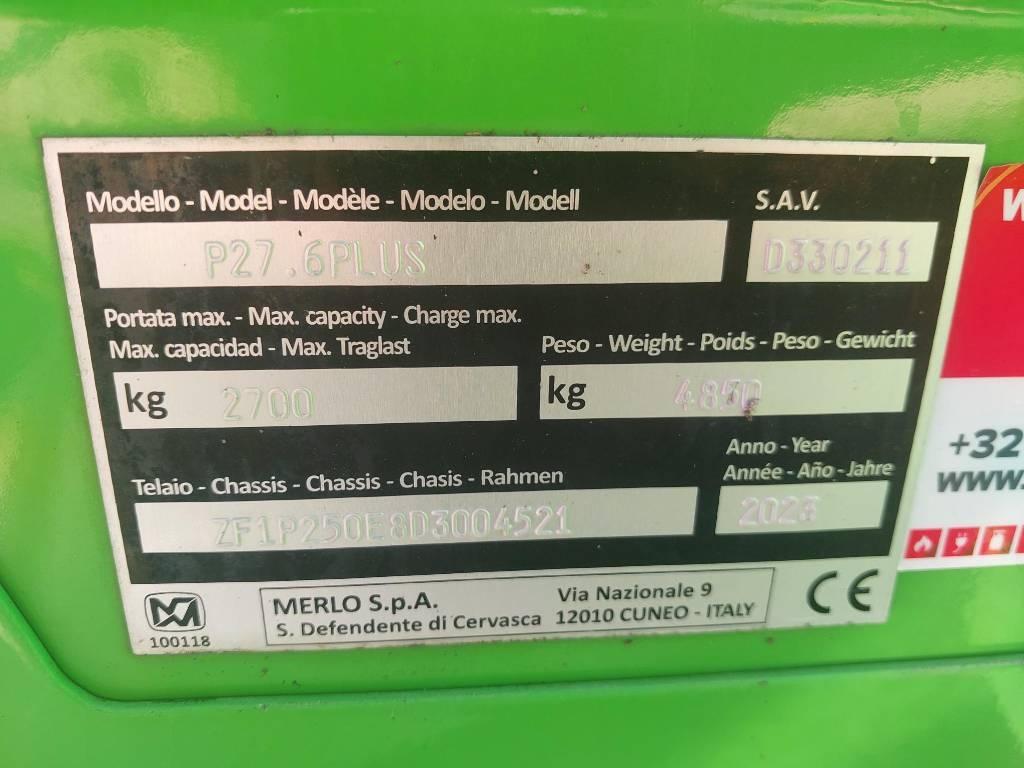 Merlo P27.6 PLUS Telescopic handlers
