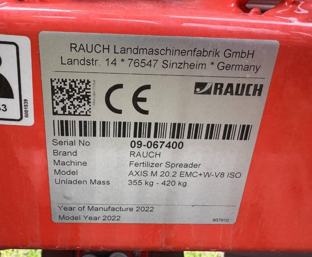 Rauch Axis M 20.2 EMC+W+V8 Isobus Abonadoras