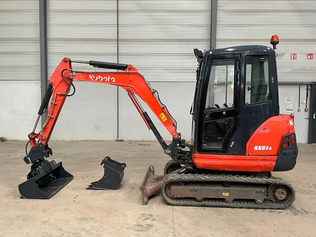 Kubota KX 61-3 Miniescavatori