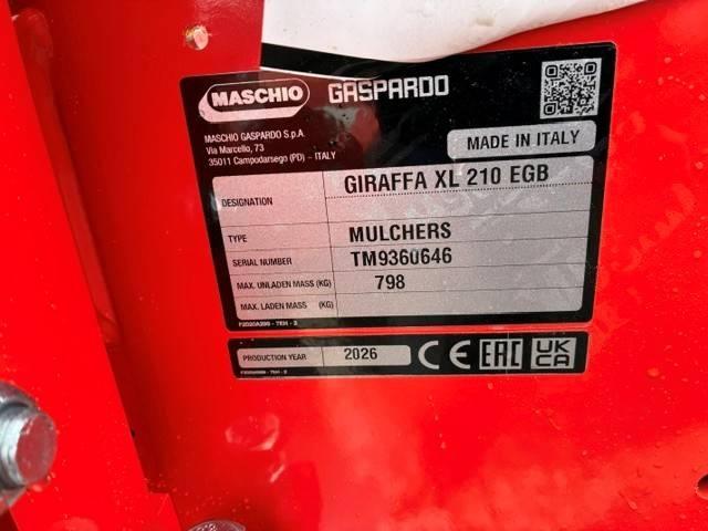 Maschio Giraffa XL 210 SE Betesputsare
