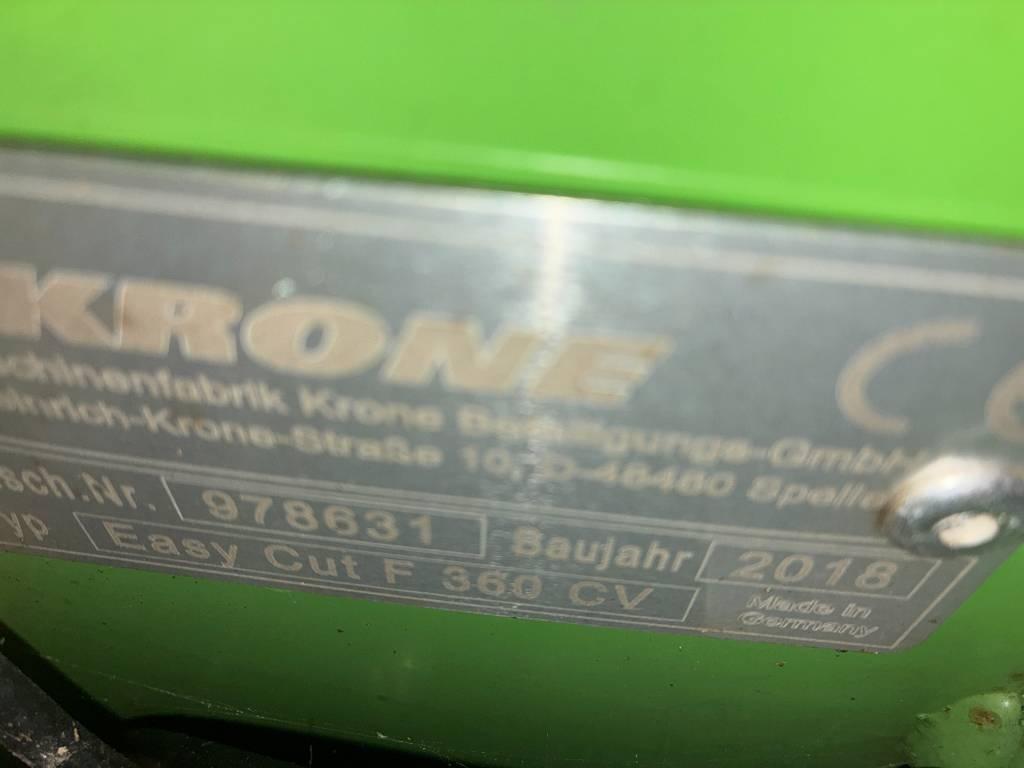 Krone EasyCut B 1000 CV Mowers