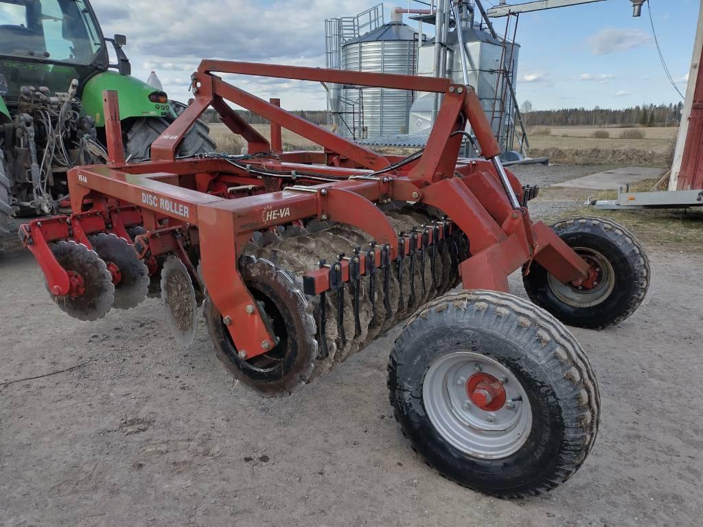 He-Va Disc-Roller 3 Disc harrows