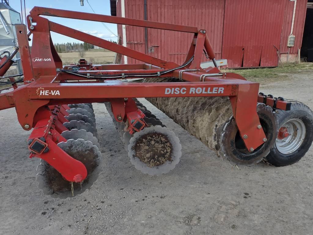 He-Va Disc-Roller 3 Disc harrows
