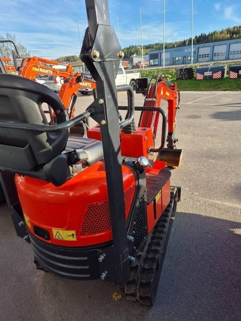 Nante Grävmaskin 1.1 Ton NY Minigrävare < 7t