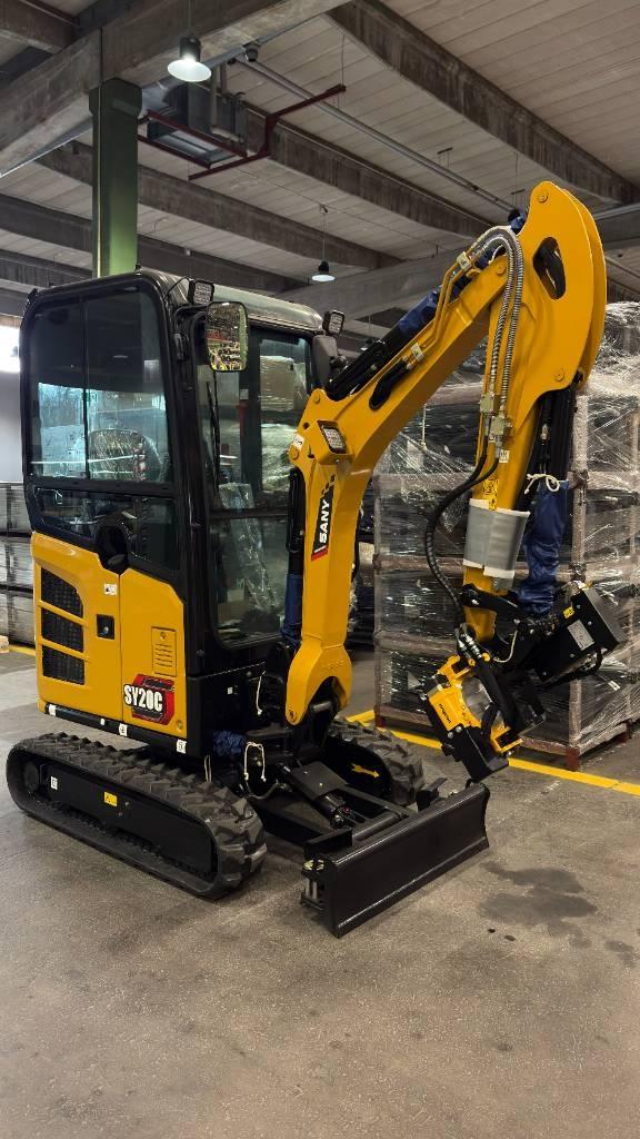 Sany SY20C med tiltrotator Minigrävare < 7t