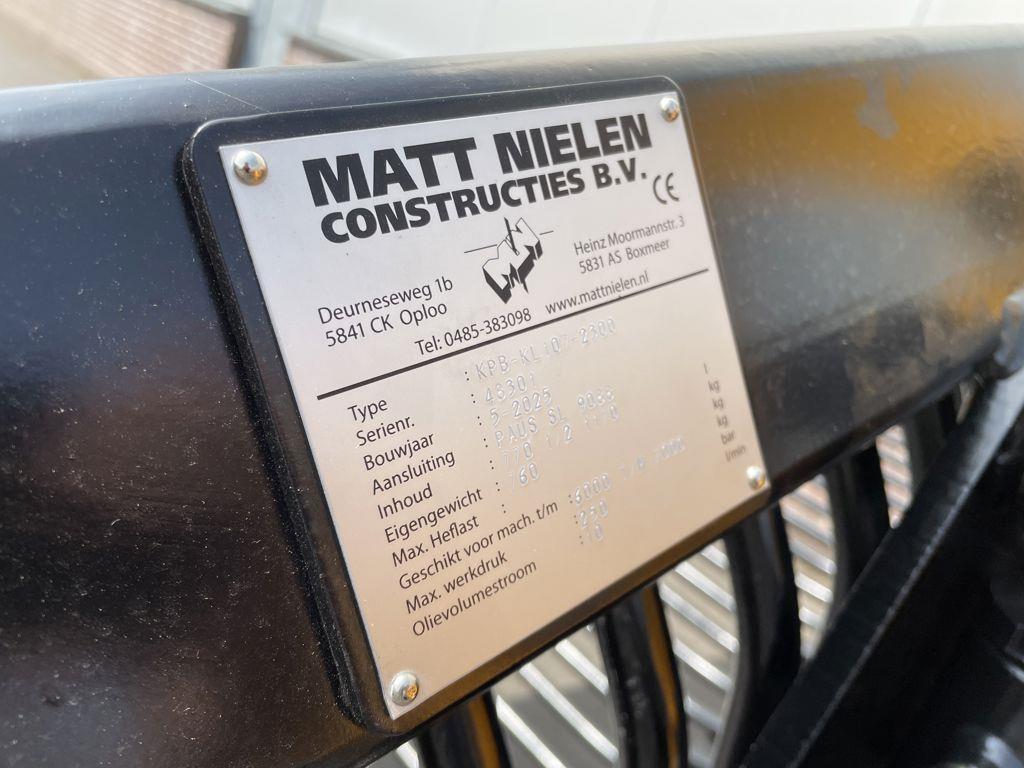 Matt Nielen Kantel puinbak / tilt stonebucket 2300 Bakken