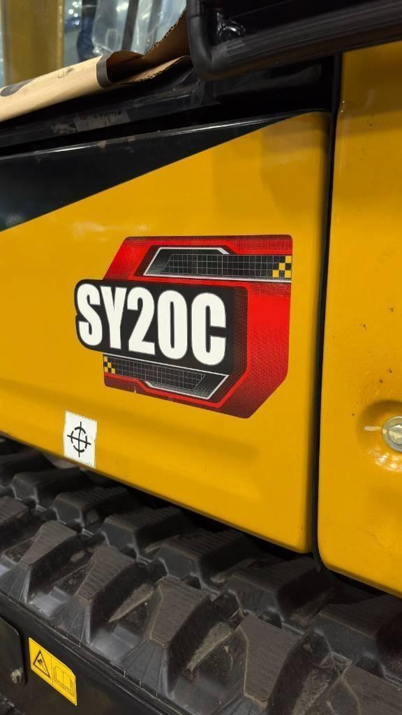 Sany SY 20 C med tiltrotator Minigrävare < 7t